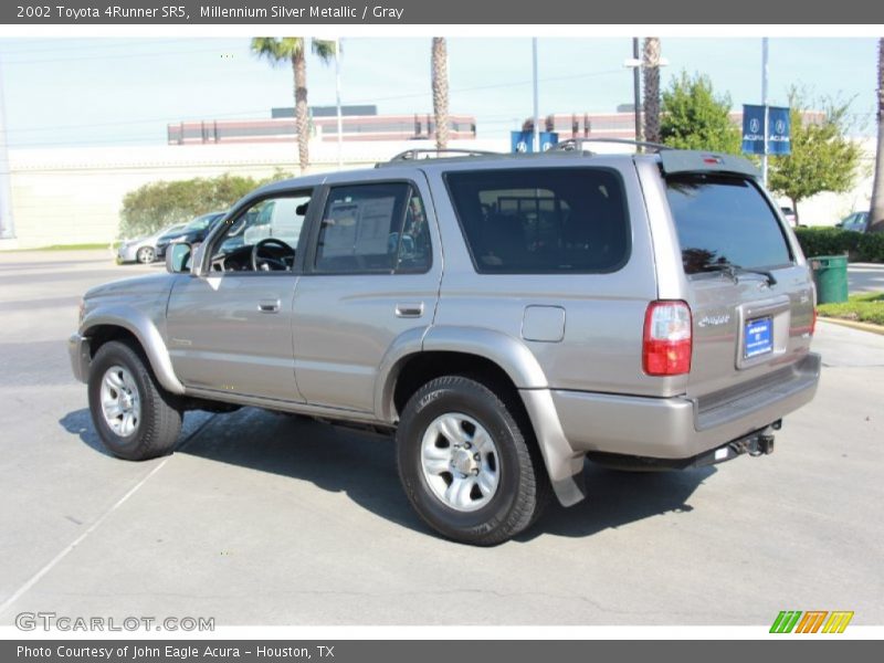 Millennium Silver Metallic / Gray 2002 Toyota 4Runner SR5