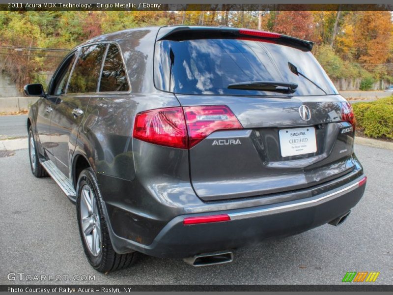 Grigio Metallic / Ebony 2011 Acura MDX Technology