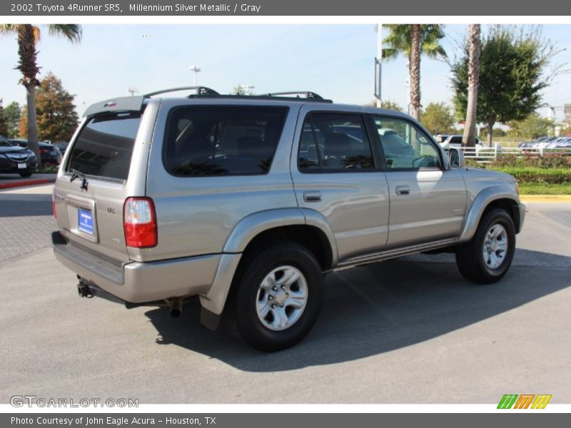 Millennium Silver Metallic / Gray 2002 Toyota 4Runner SR5