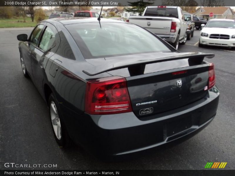 Dark Titanium Metallic / Dark Slate Gray 2008 Dodge Charger SE