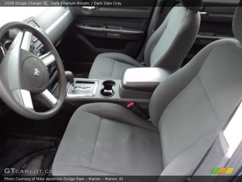 Dark Titanium Metallic / Dark Slate Gray 2008 Dodge Charger SE