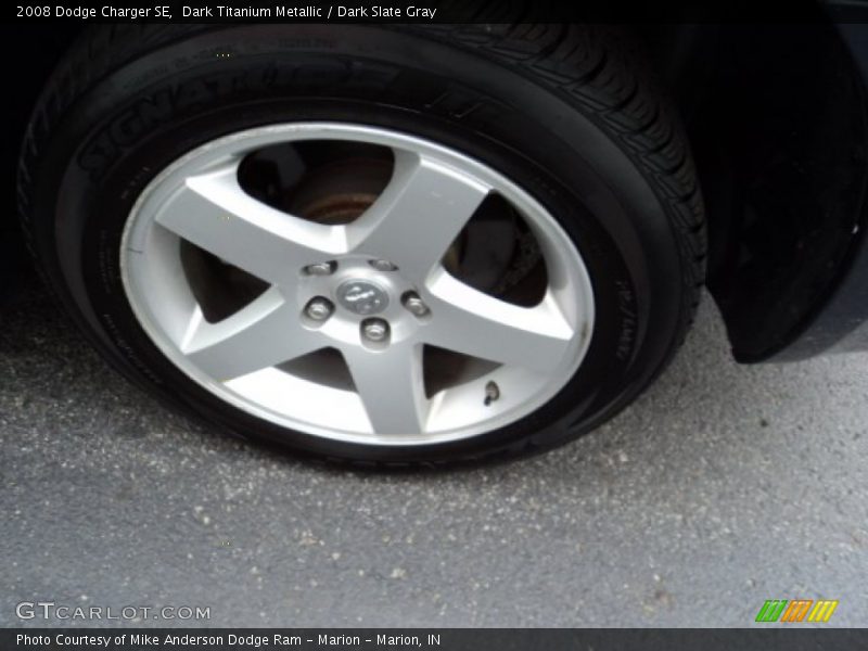 Dark Titanium Metallic / Dark Slate Gray 2008 Dodge Charger SE