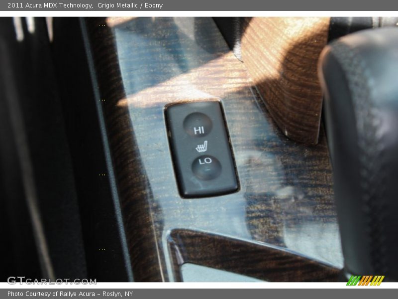 Grigio Metallic / Ebony 2011 Acura MDX Technology
