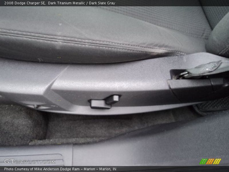 Dark Titanium Metallic / Dark Slate Gray 2008 Dodge Charger SE