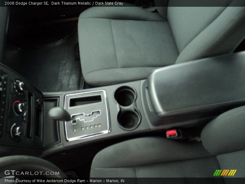 Dark Titanium Metallic / Dark Slate Gray 2008 Dodge Charger SE