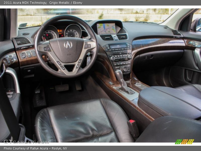  2011 MDX Technology Ebony Interior