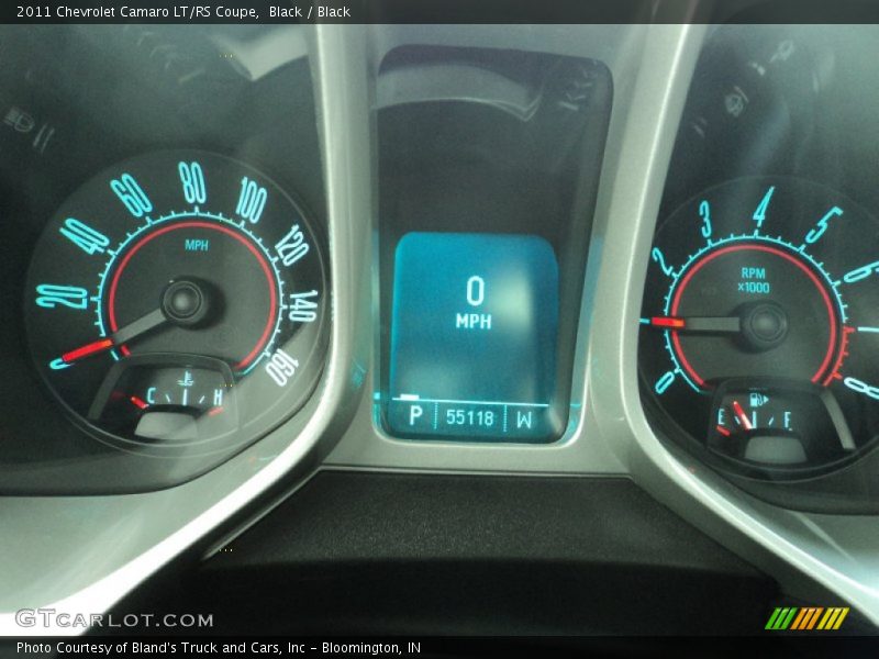 Black / Black 2011 Chevrolet Camaro LT/RS Coupe