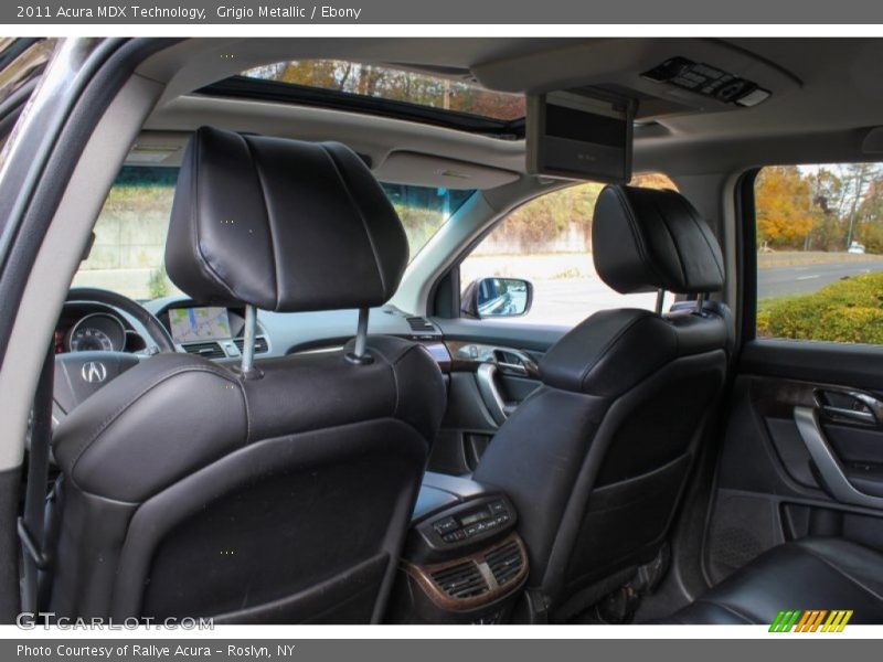 Grigio Metallic / Ebony 2011 Acura MDX Technology