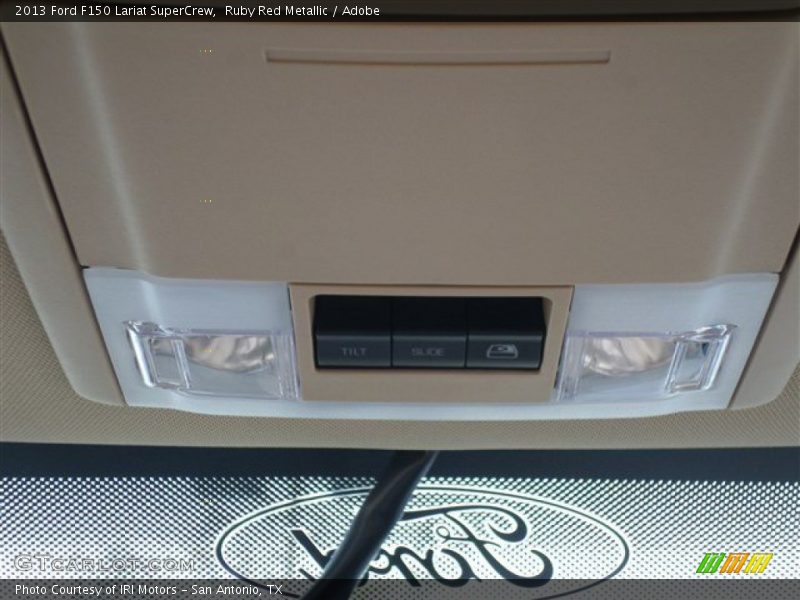 Ruby Red Metallic / Adobe 2013 Ford F150 Lariat SuperCrew