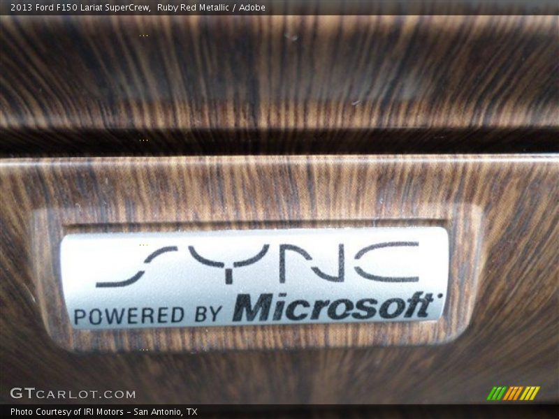Ruby Red Metallic / Adobe 2013 Ford F150 Lariat SuperCrew