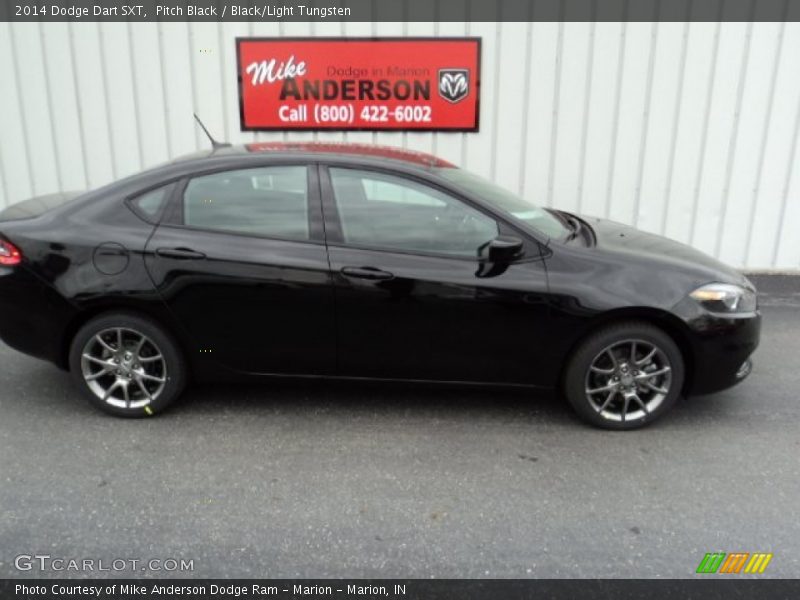 Pitch Black / Black/Light Tungsten 2014 Dodge Dart SXT