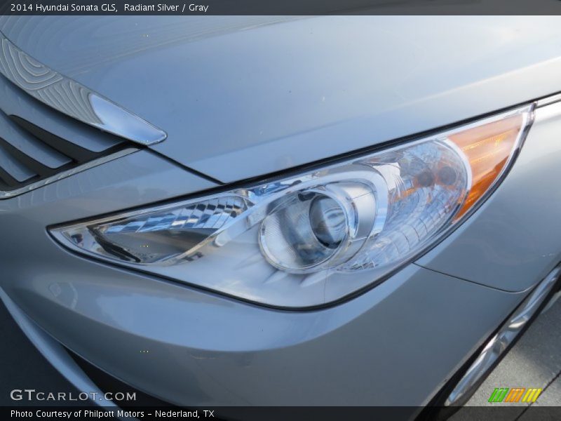 Radiant Silver / Gray 2014 Hyundai Sonata GLS