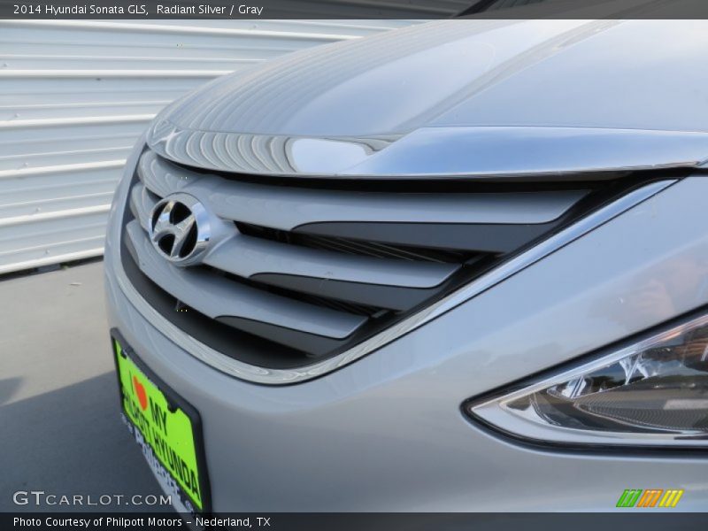 Radiant Silver / Gray 2014 Hyundai Sonata GLS