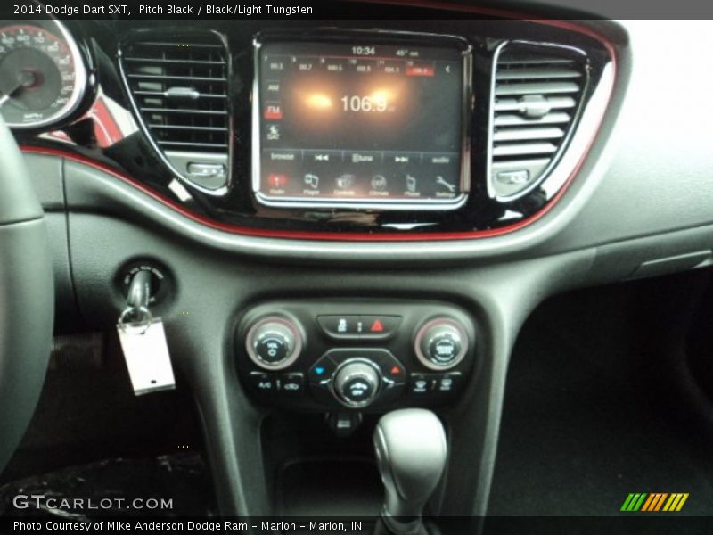 Pitch Black / Black/Light Tungsten 2014 Dodge Dart SXT