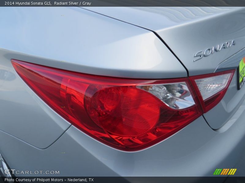 Radiant Silver / Gray 2014 Hyundai Sonata GLS