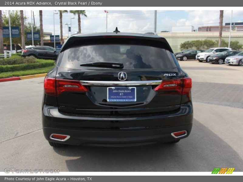 Crystal Black Pearl / Ebony 2014 Acura MDX Advance