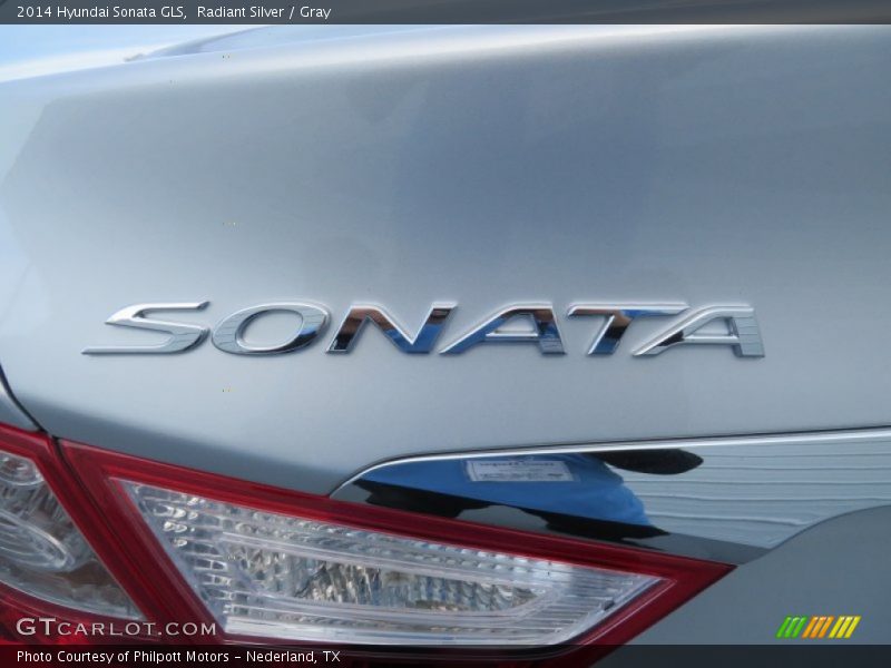 Radiant Silver / Gray 2014 Hyundai Sonata GLS