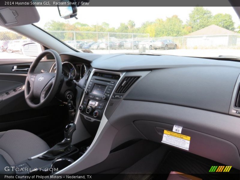 Radiant Silver / Gray 2014 Hyundai Sonata GLS