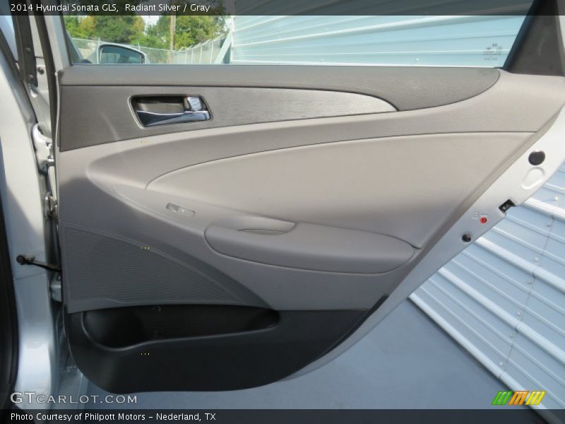 Radiant Silver / Gray 2014 Hyundai Sonata GLS