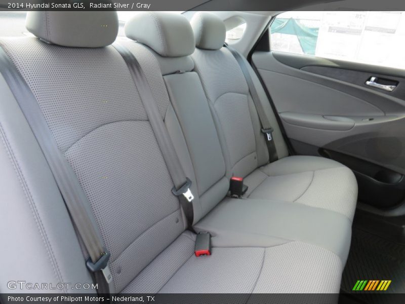 Radiant Silver / Gray 2014 Hyundai Sonata GLS