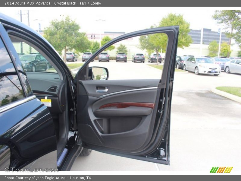 Crystal Black Pearl / Ebony 2014 Acura MDX Advance