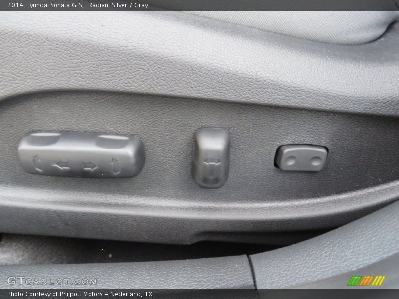 Radiant Silver / Gray 2014 Hyundai Sonata GLS