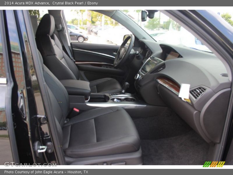 Crystal Black Pearl / Ebony 2014 Acura MDX Advance