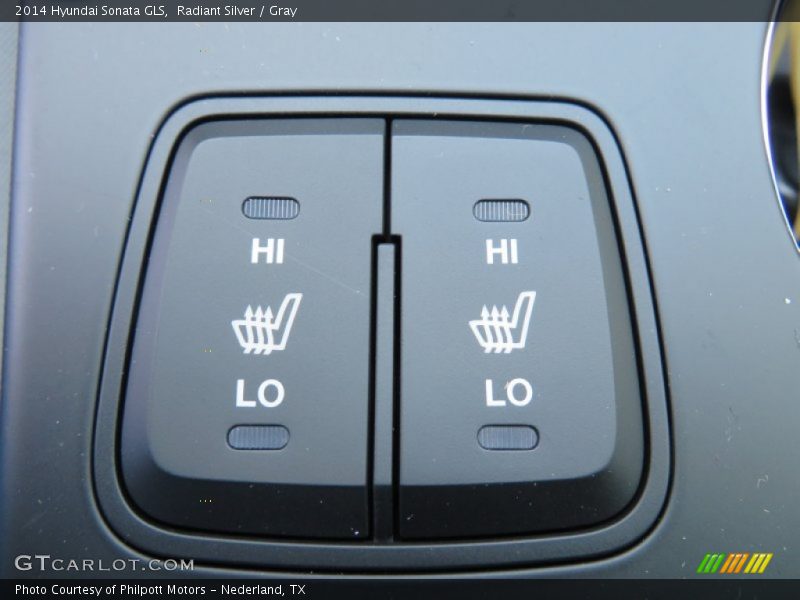 Radiant Silver / Gray 2014 Hyundai Sonata GLS