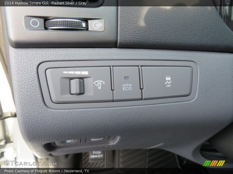Radiant Silver / Gray 2014 Hyundai Sonata GLS