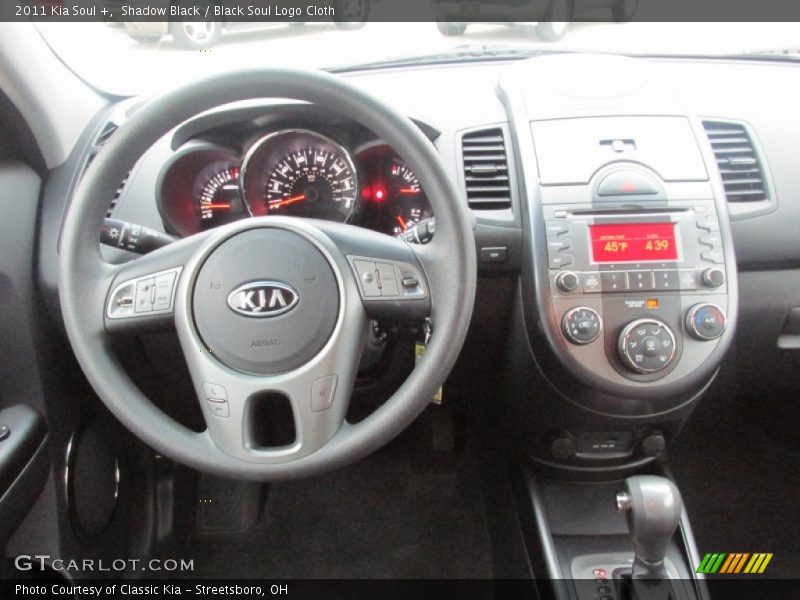 Shadow Black / Black Soul Logo Cloth 2011 Kia Soul +
