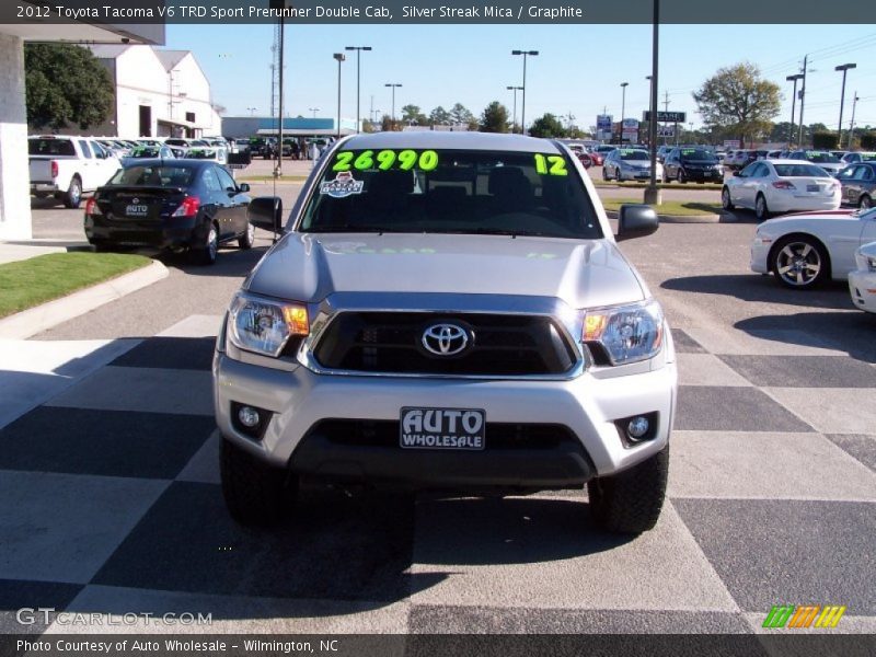 Silver Streak Mica / Graphite 2012 Toyota Tacoma V6 TRD Sport Prerunner Double Cab
