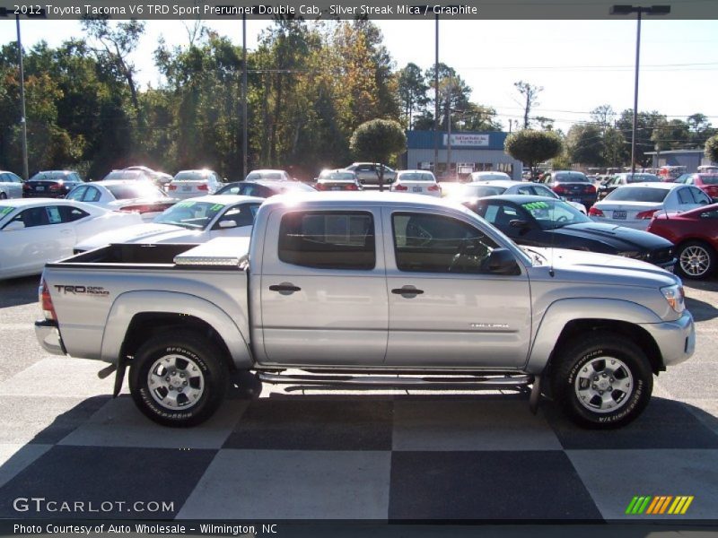 Silver Streak Mica / Graphite 2012 Toyota Tacoma V6 TRD Sport Prerunner Double Cab