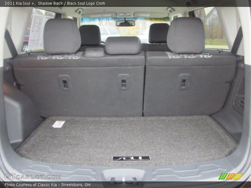Shadow Black / Black Soul Logo Cloth 2011 Kia Soul +