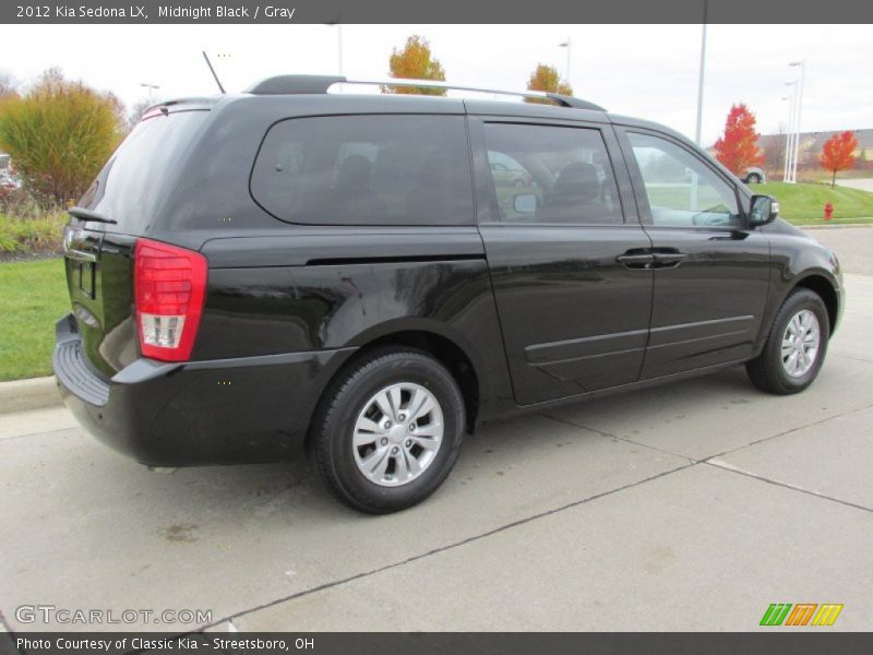 Midnight Black / Gray 2012 Kia Sedona LX