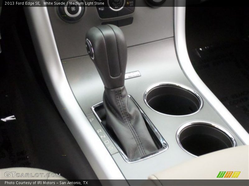 White Suede / Medium Light Stone 2013 Ford Edge SE