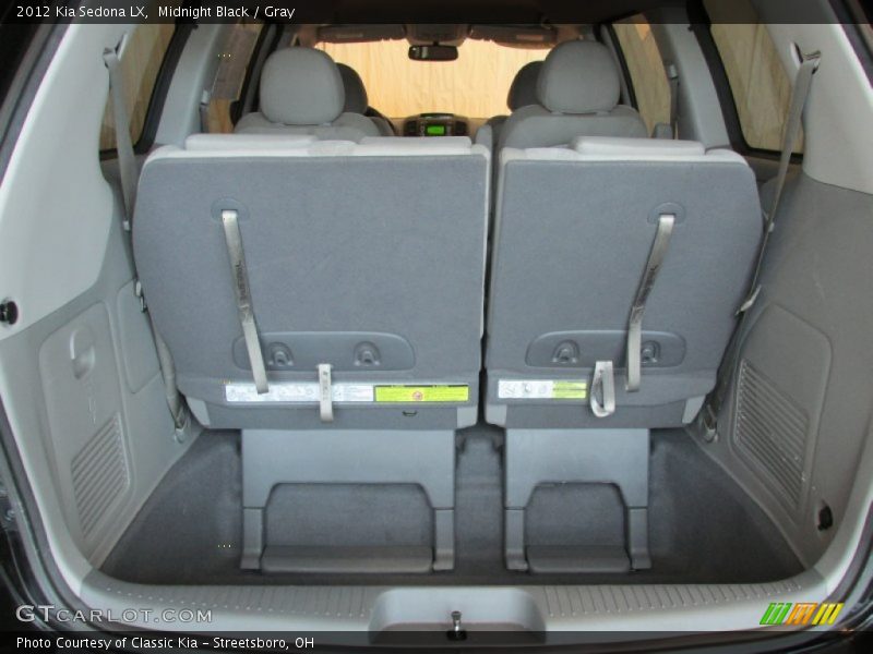 Midnight Black / Gray 2012 Kia Sedona LX