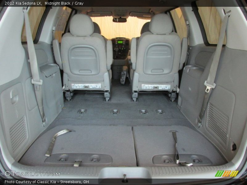 Midnight Black / Gray 2012 Kia Sedona LX