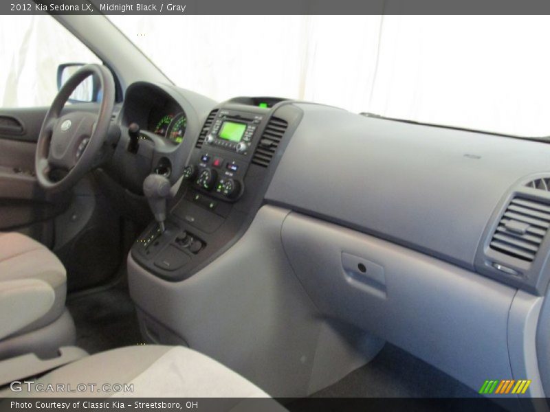 Midnight Black / Gray 2012 Kia Sedona LX