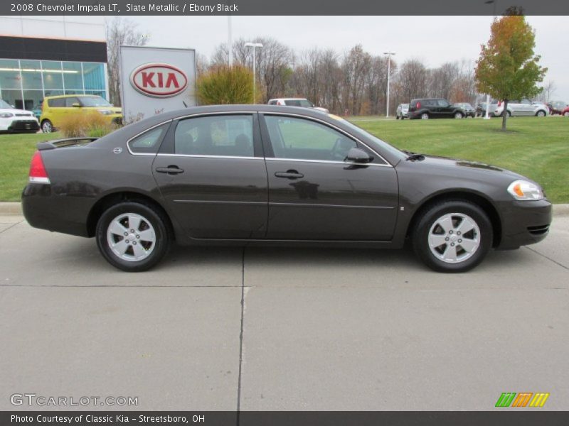 Slate Metallic / Ebony Black 2008 Chevrolet Impala LT
