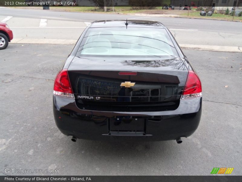 Black / Gray 2013 Chevrolet Impala LT