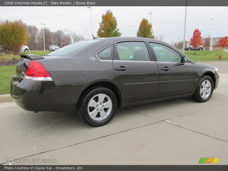 Slate Metallic / Ebony Black 2008 Chevrolet Impala LT
