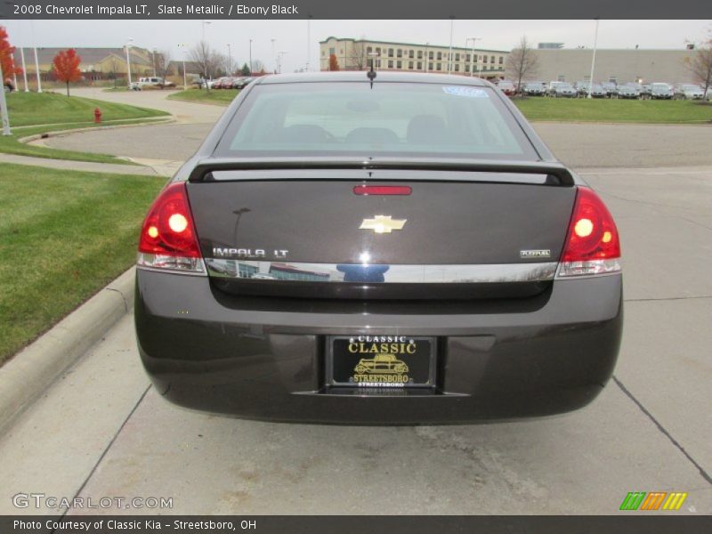 Slate Metallic / Ebony Black 2008 Chevrolet Impala LT