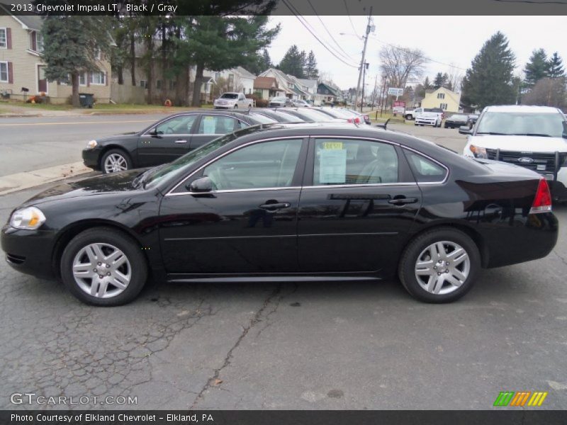 Black / Gray 2013 Chevrolet Impala LT