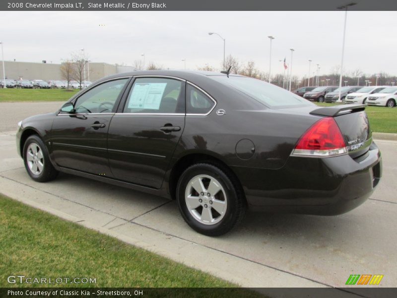 Slate Metallic / Ebony Black 2008 Chevrolet Impala LT