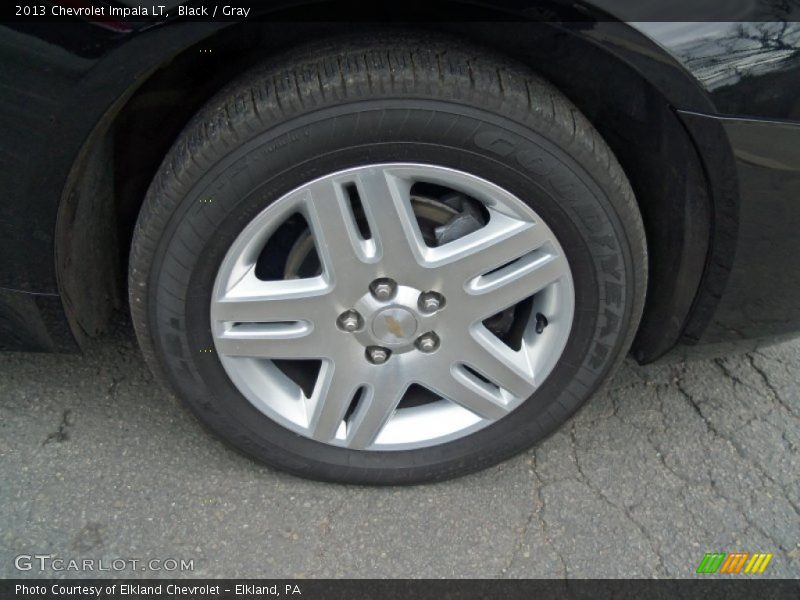 Black / Gray 2013 Chevrolet Impala LT