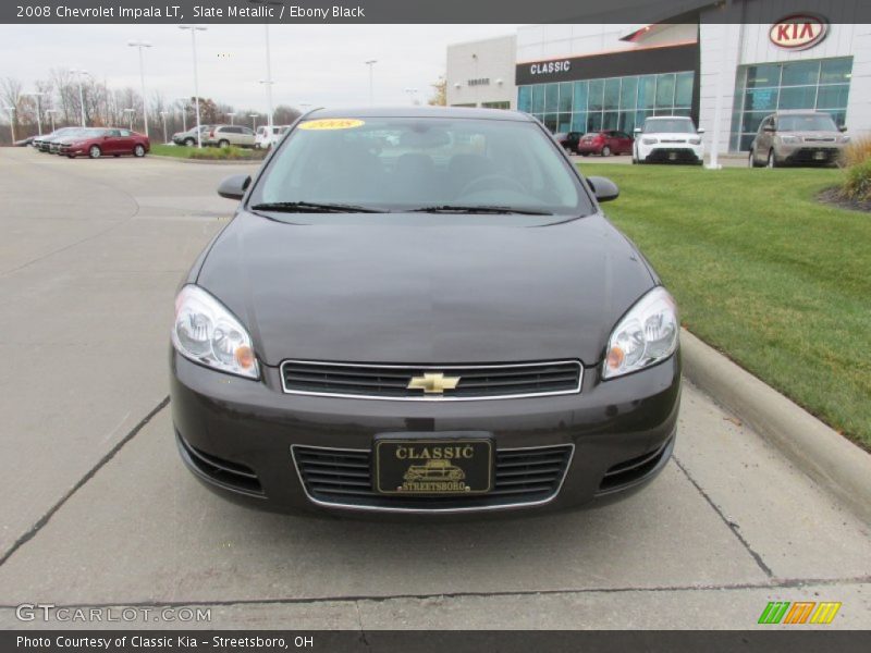 Slate Metallic / Ebony Black 2008 Chevrolet Impala LT