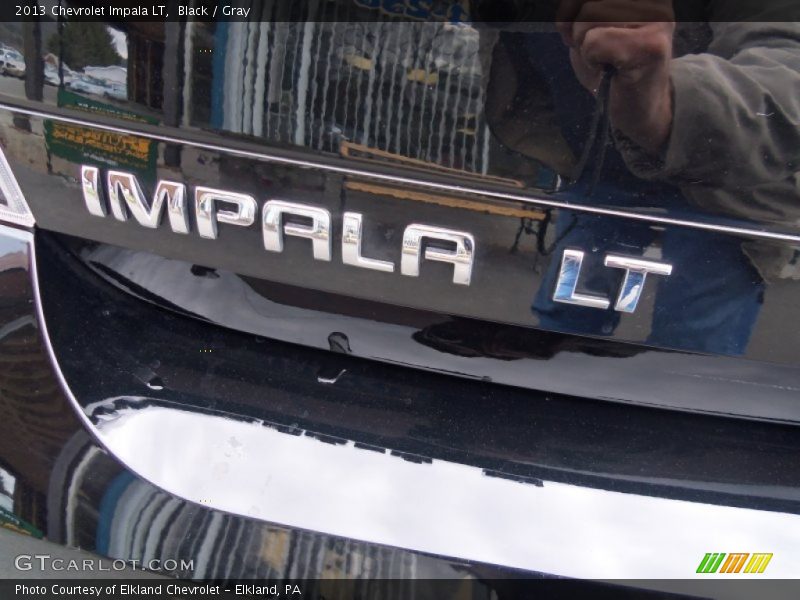 Black / Gray 2013 Chevrolet Impala LT