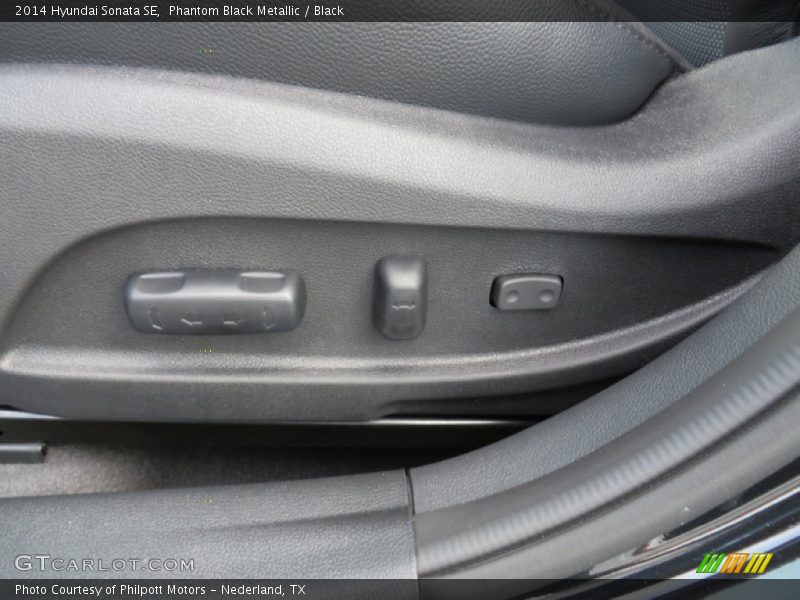 Phantom Black Metallic / Black 2014 Hyundai Sonata SE