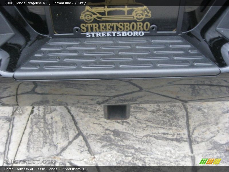Formal Black / Gray 2008 Honda Ridgeline RTL
