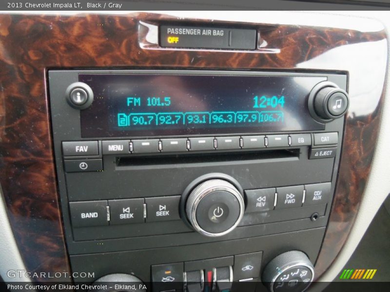 Black / Gray 2013 Chevrolet Impala LT